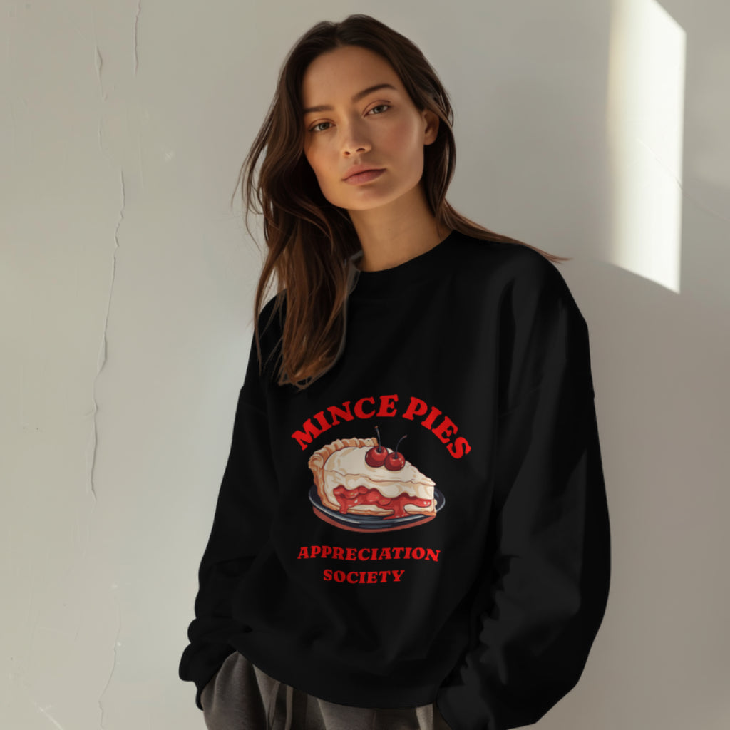 Mince Pies Appreciation Society Shirt, Funny Christmas Pie Lover Tee, Holiday Dessert Gift